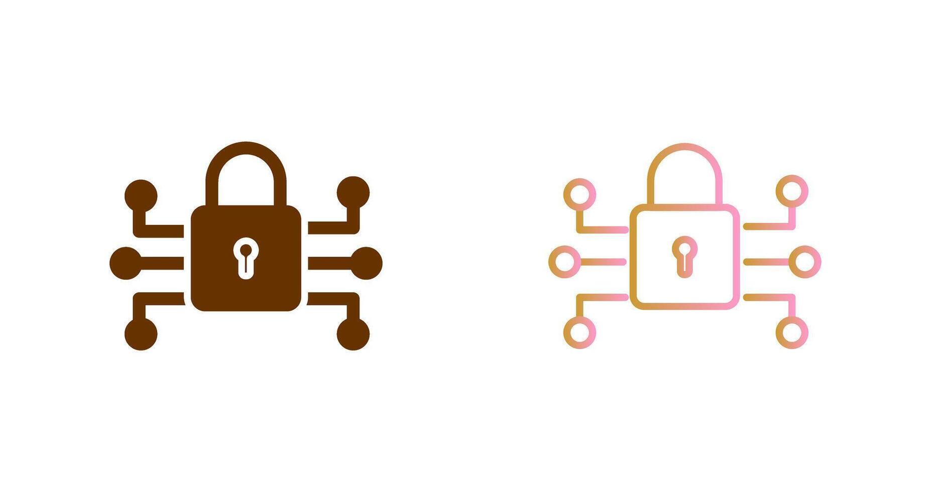 Digital Access Icon Design vector