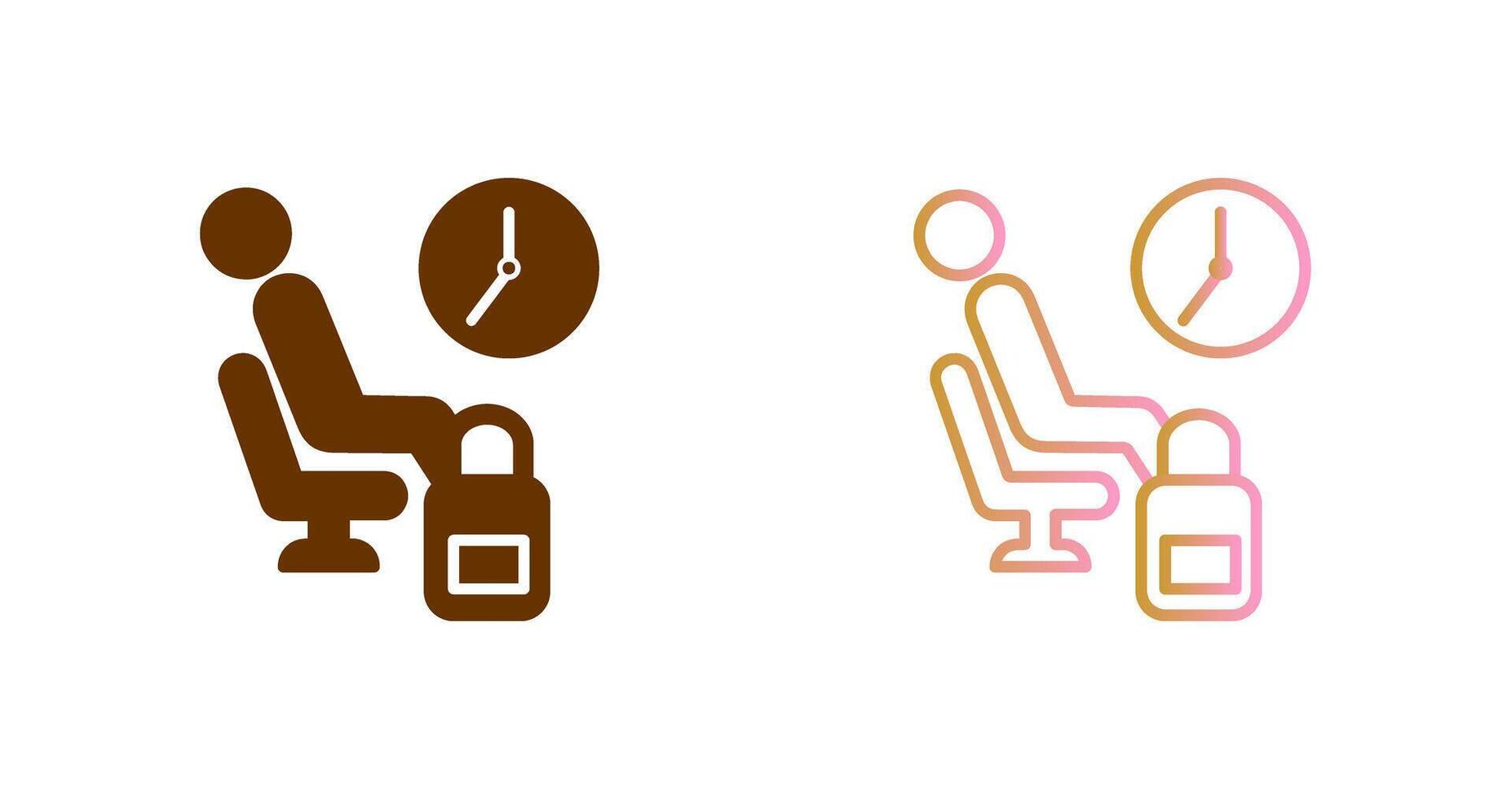 Waiting Icon Design vector