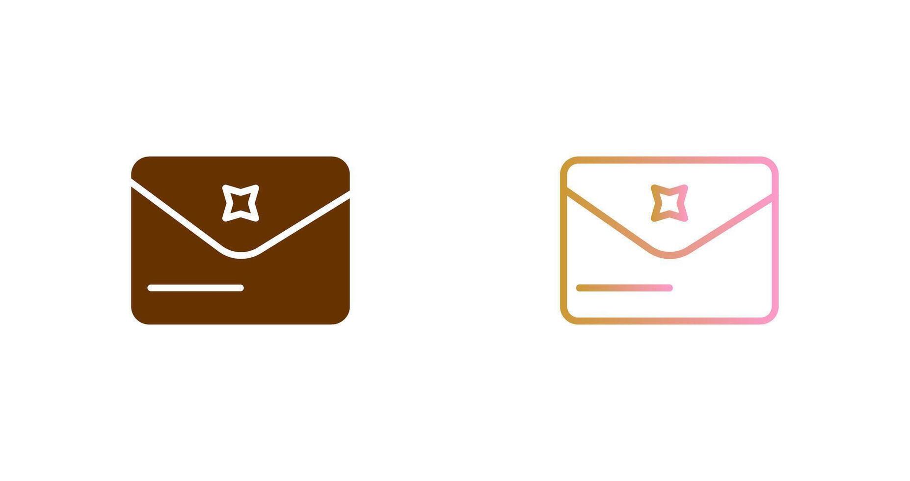 Envelop Icon Design vector