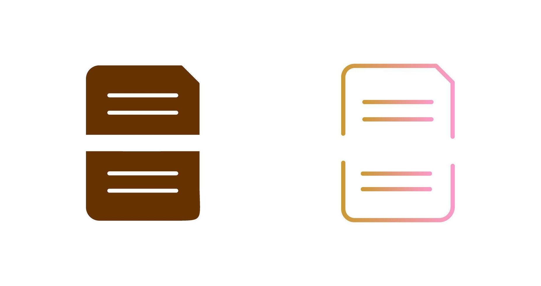 Divide Icon Design vector