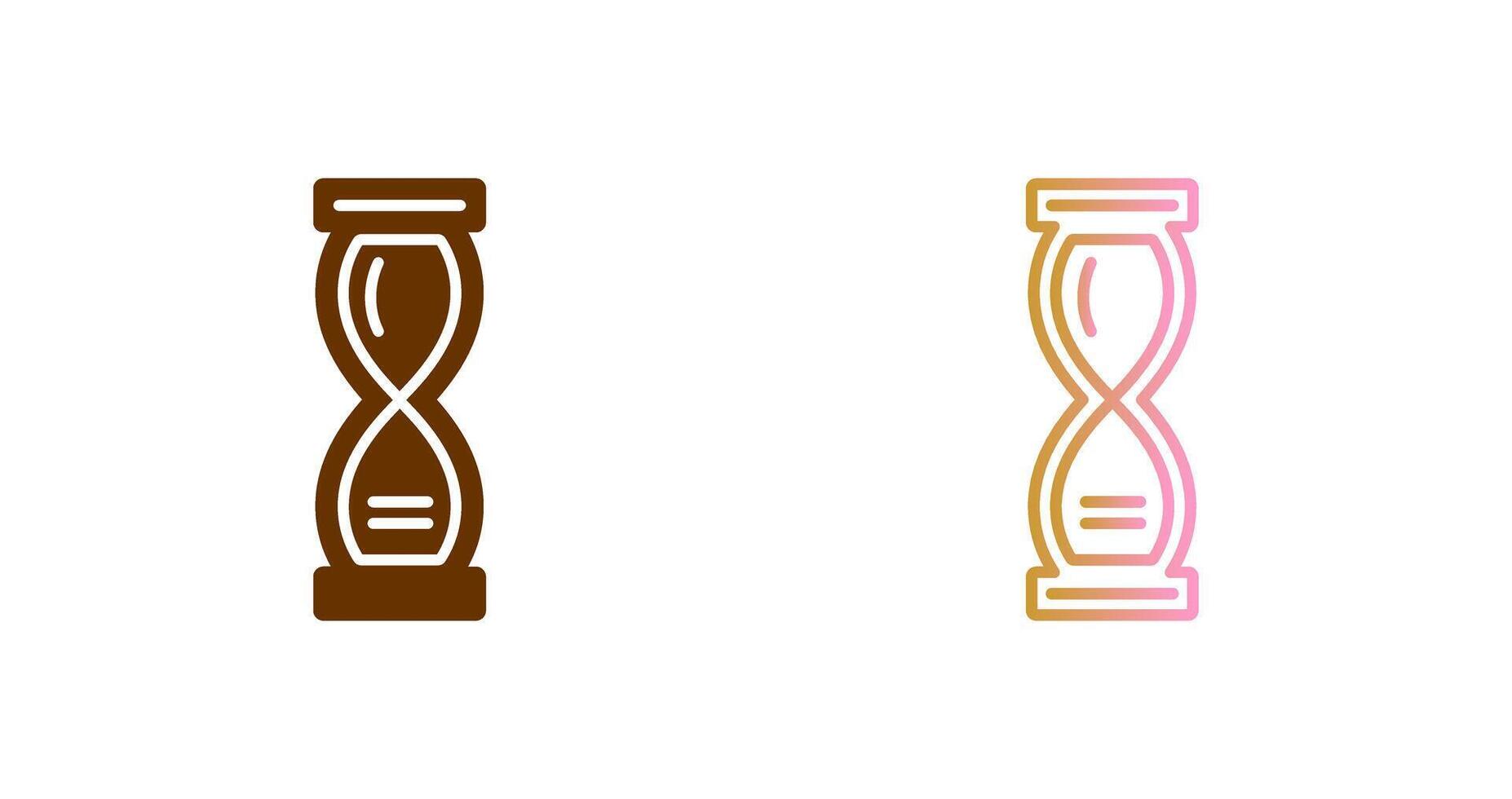 Hourglass Icon Design vector