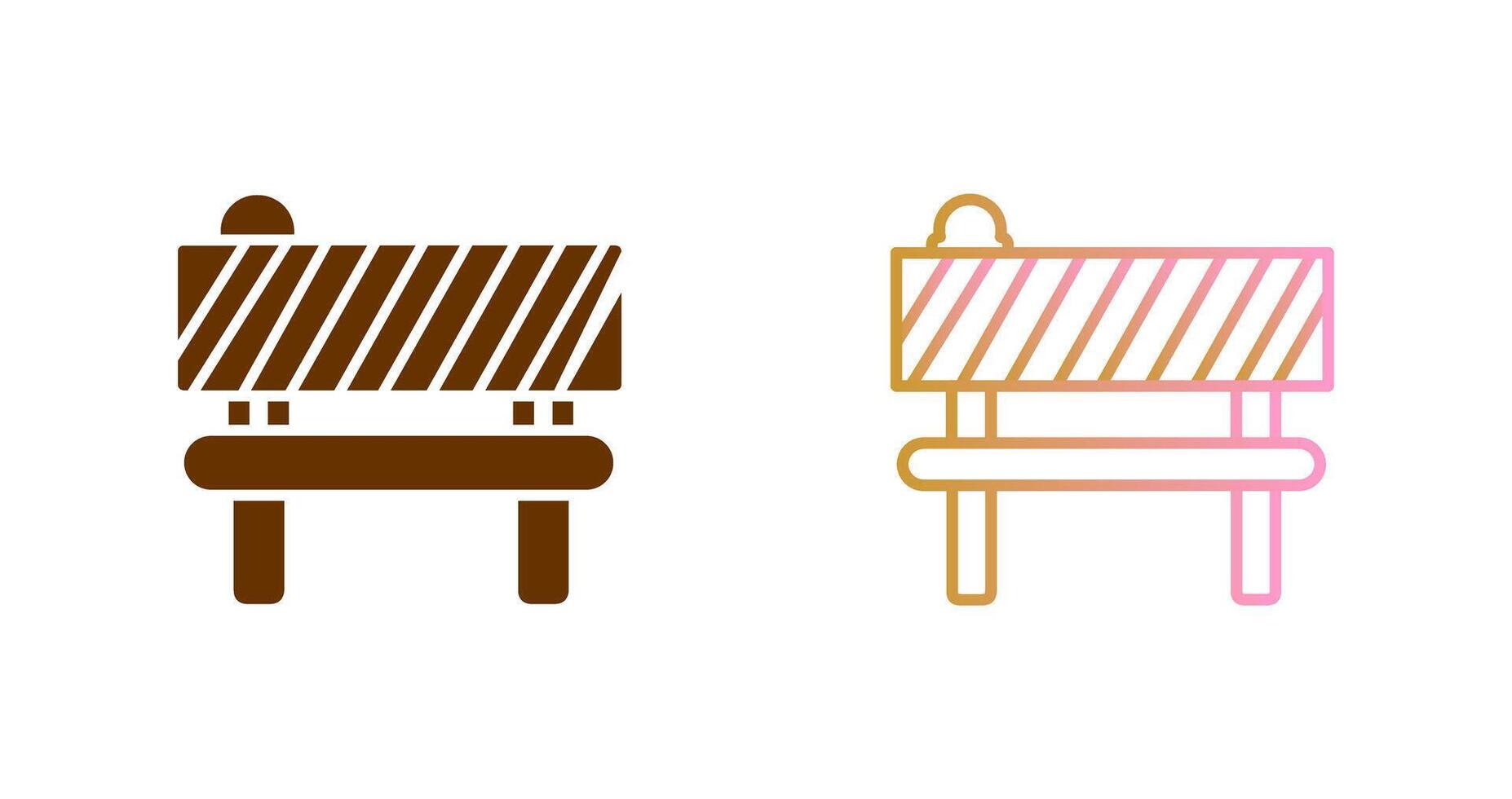 Barrier Icon Design vector
