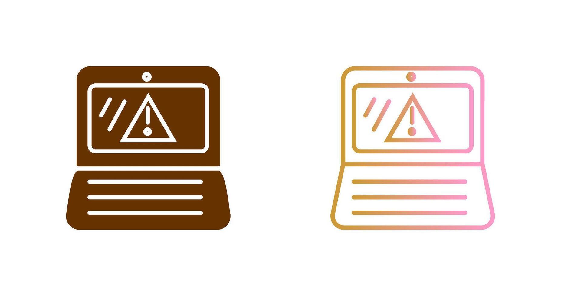 Alert Icon Design vector