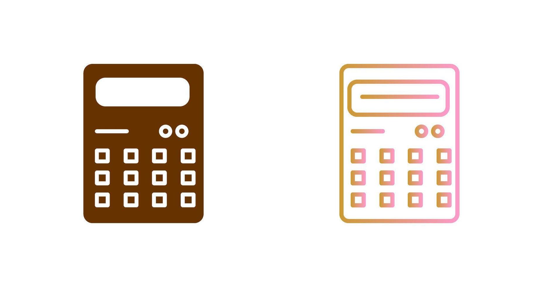 Calculator Icon Design vector