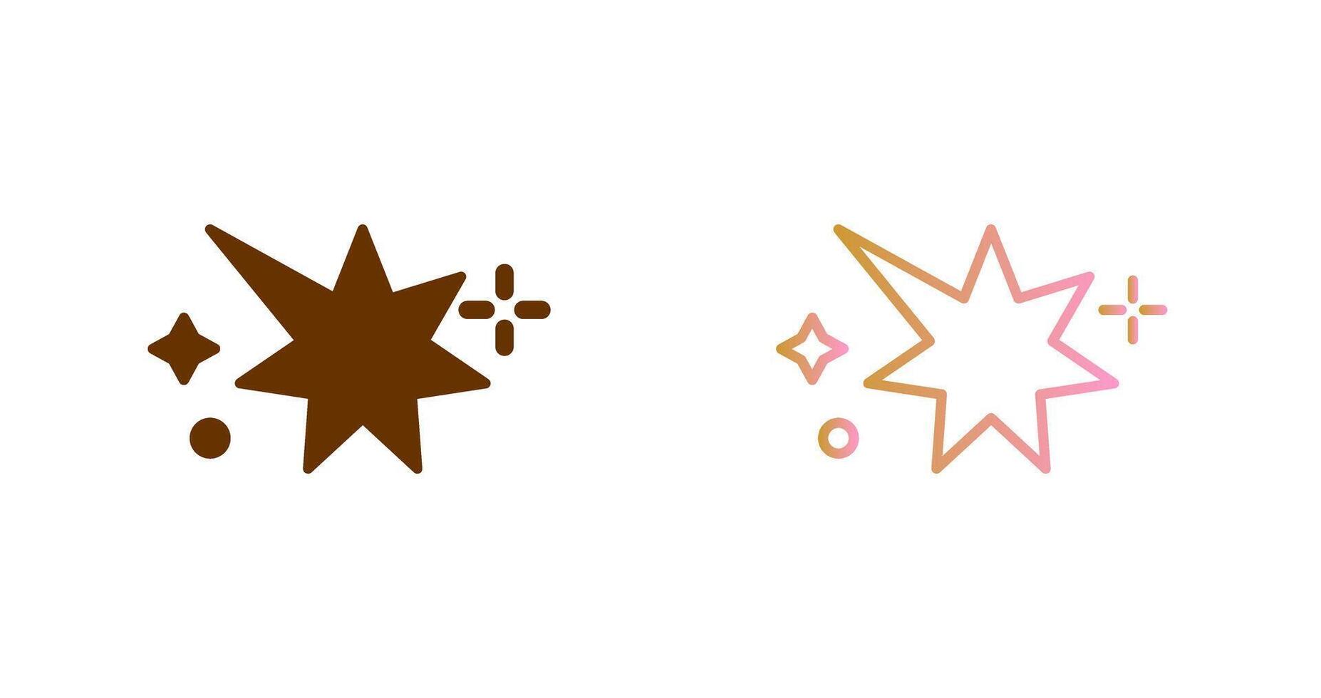 Spark Icon Design vector