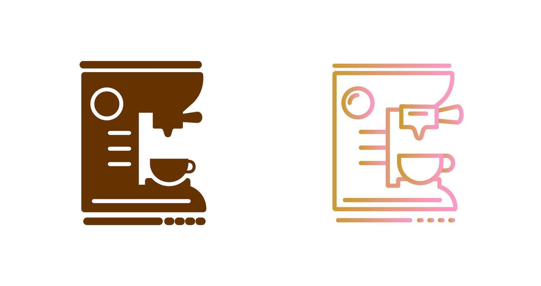 Coffee Machine Icon Design vector