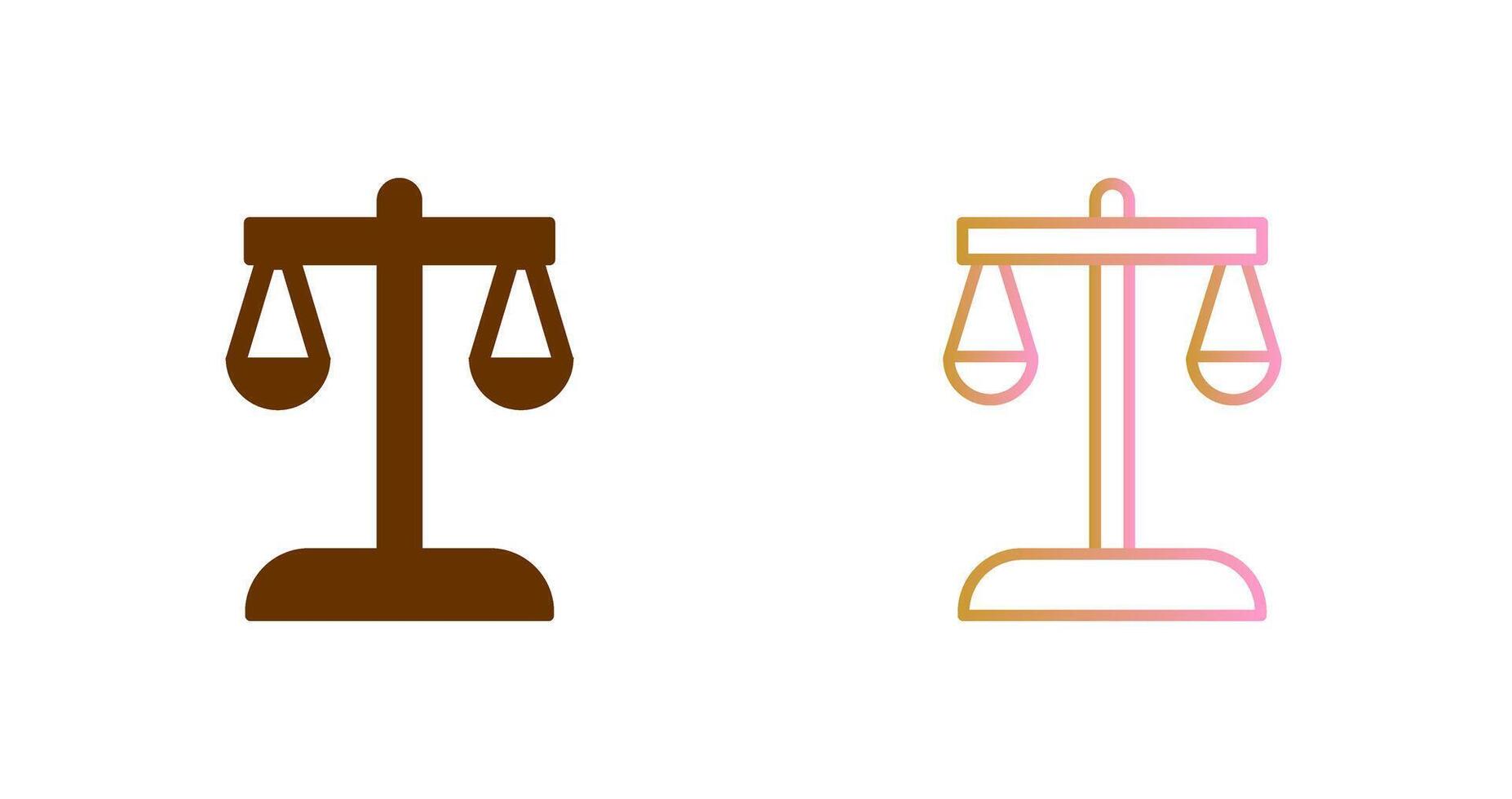 Law Icon Design vector