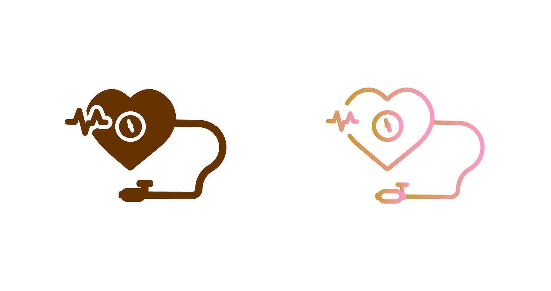 Blood Pressure Icon Design vector