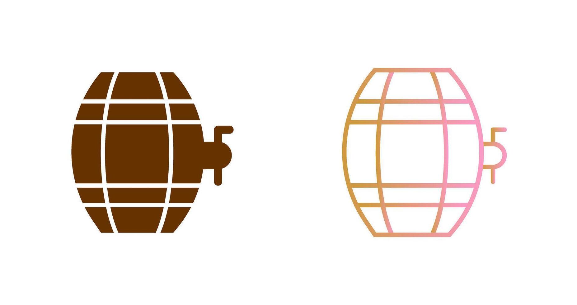 Barrel Icon Design vector