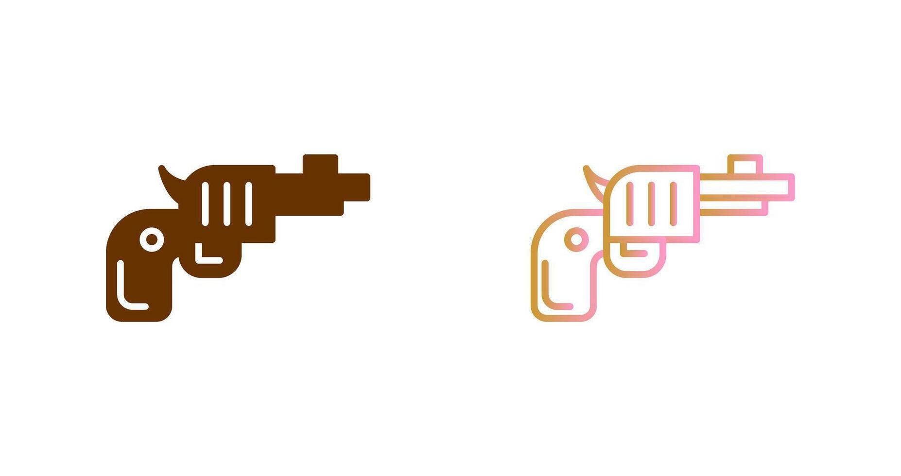 Revolver Icon Design vector