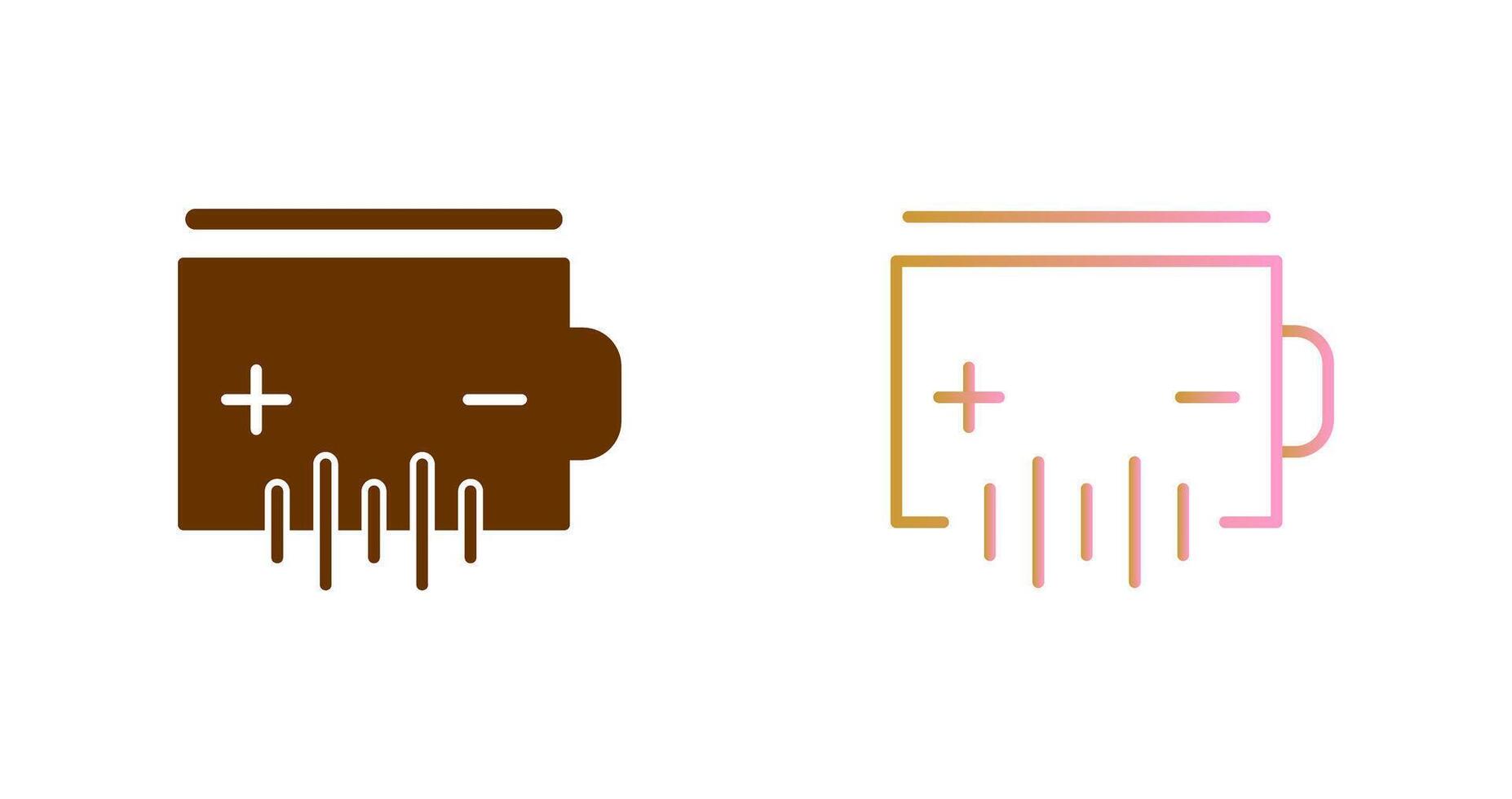 Battery Icon Design vector