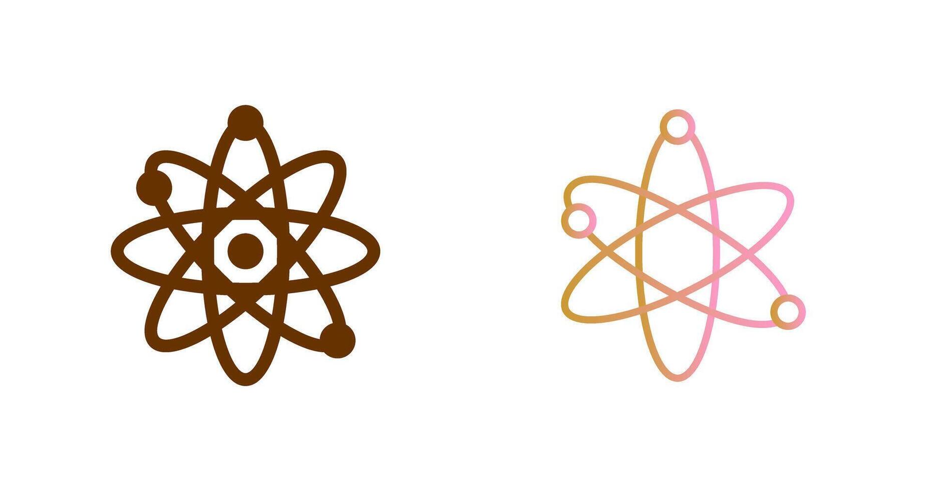 Proton Icon Design vector