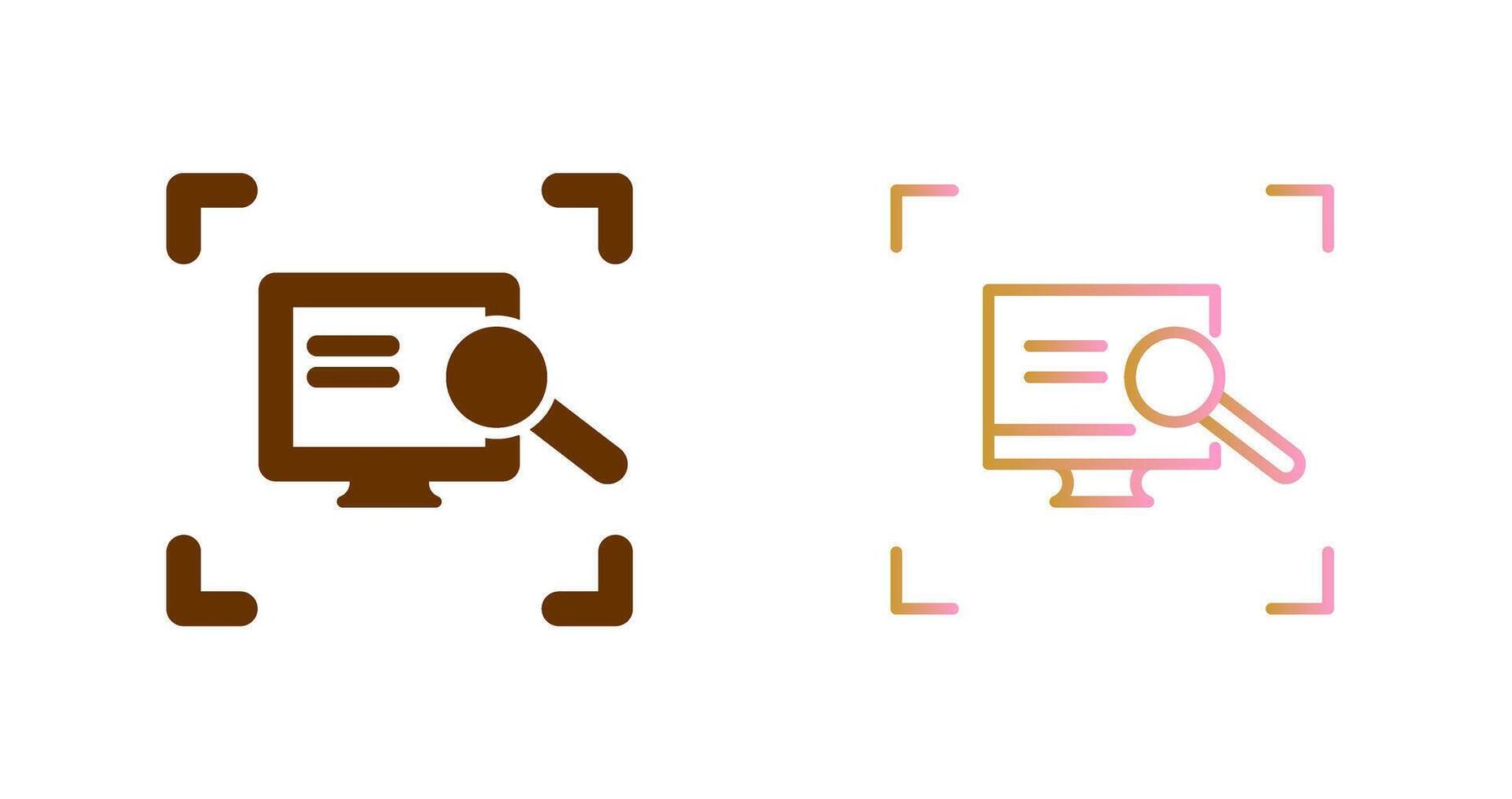 Scan Icon Design vector