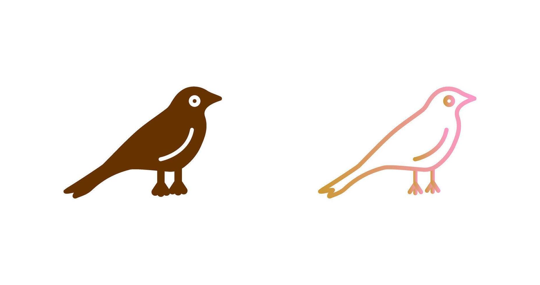 Bird Icon Design vector