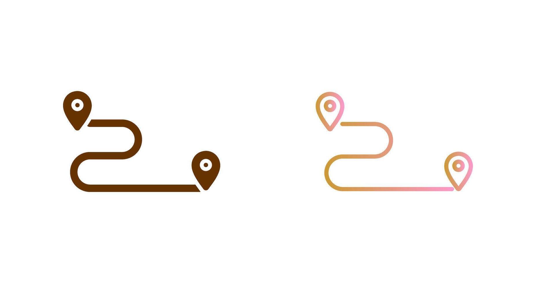Way Icon Design vector