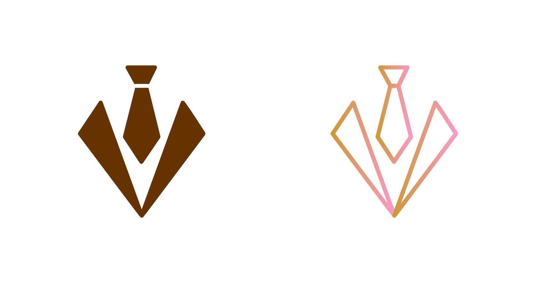 Tie Icon Design vector