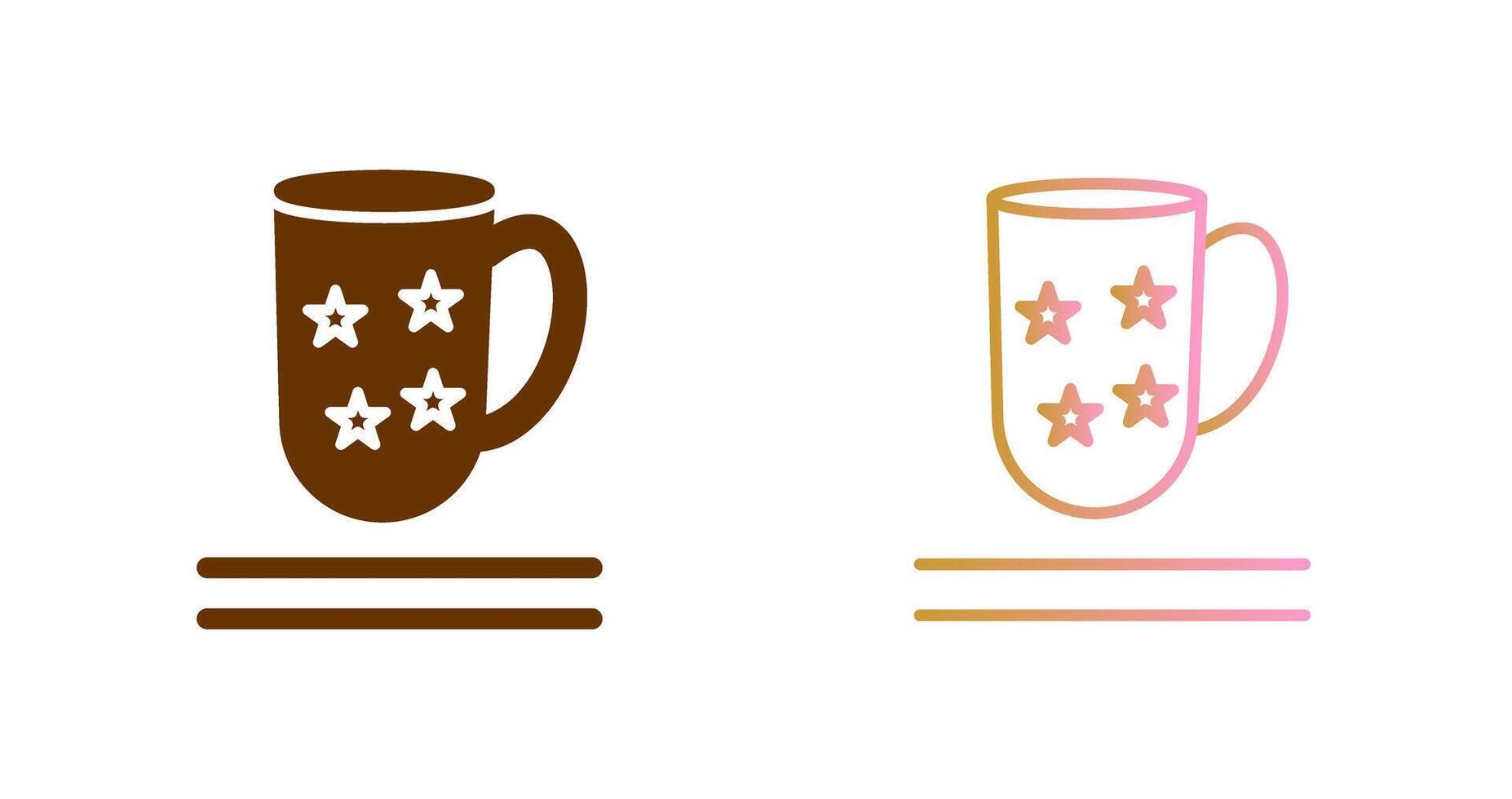 Mug Icon Design vector