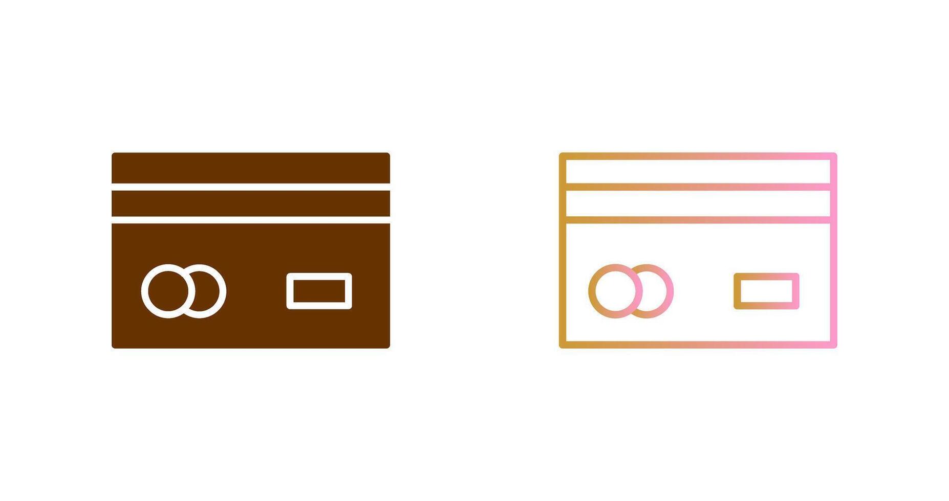 Credit Card Icon Design vector