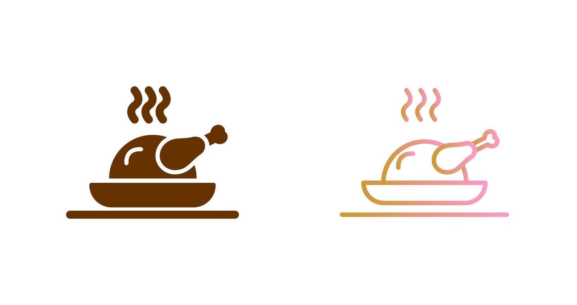 Chicken Icon Design vector