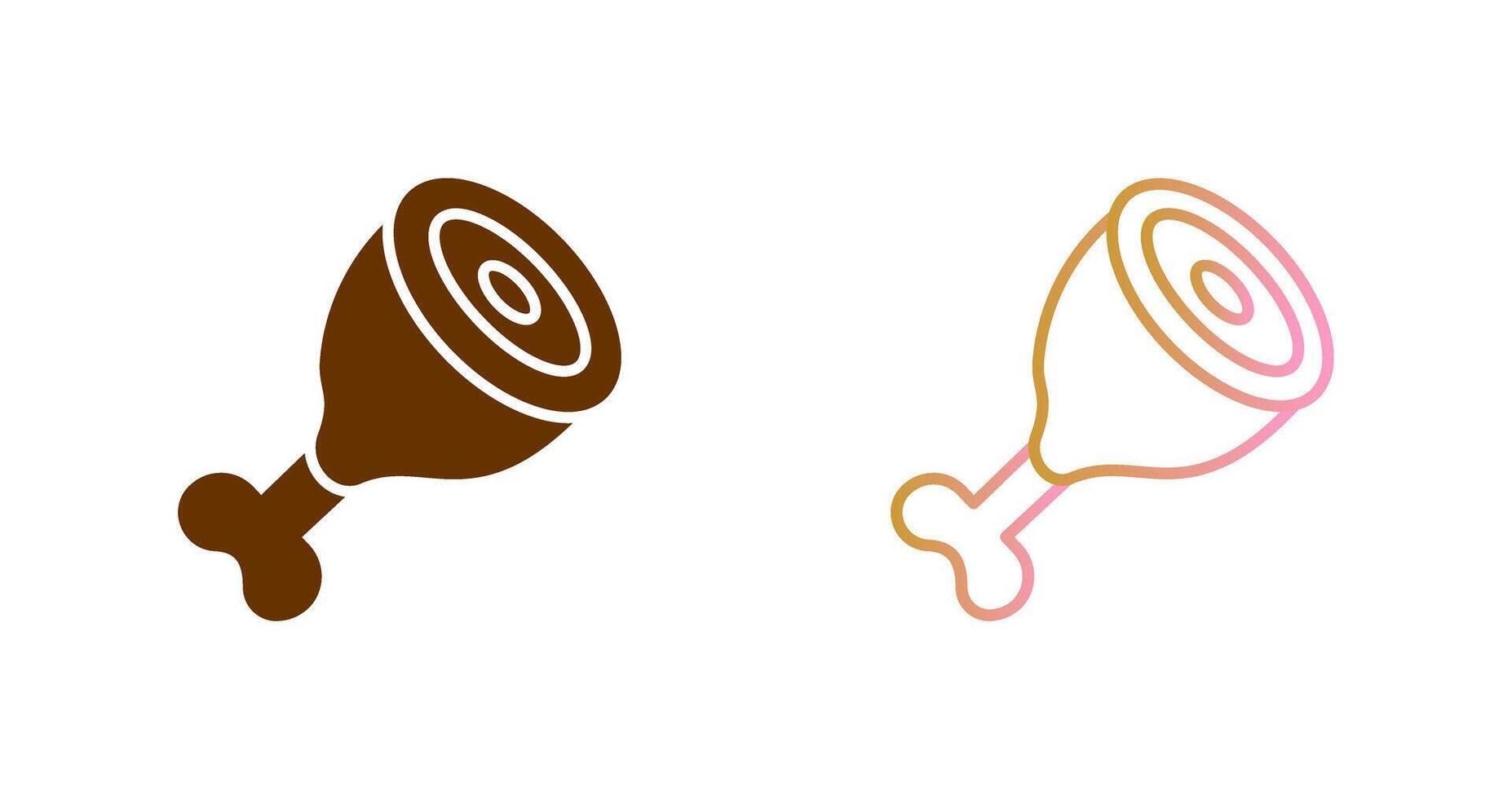 Meat Icon Design vector
