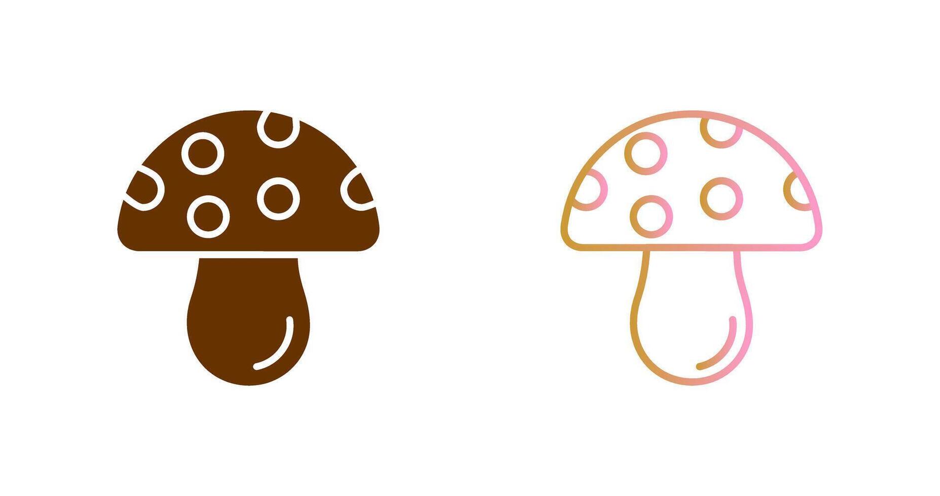 Mushroom Icon Design vector