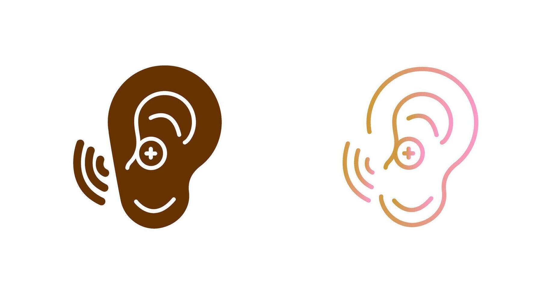 Hearing Aid Icon Design vector