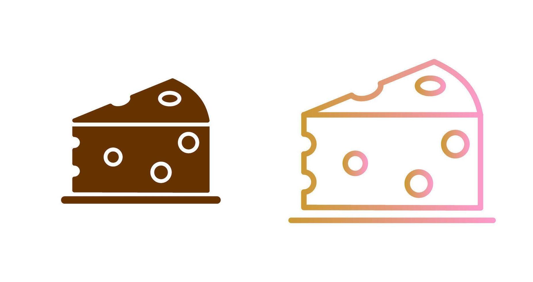 Cheese Icon Design vector