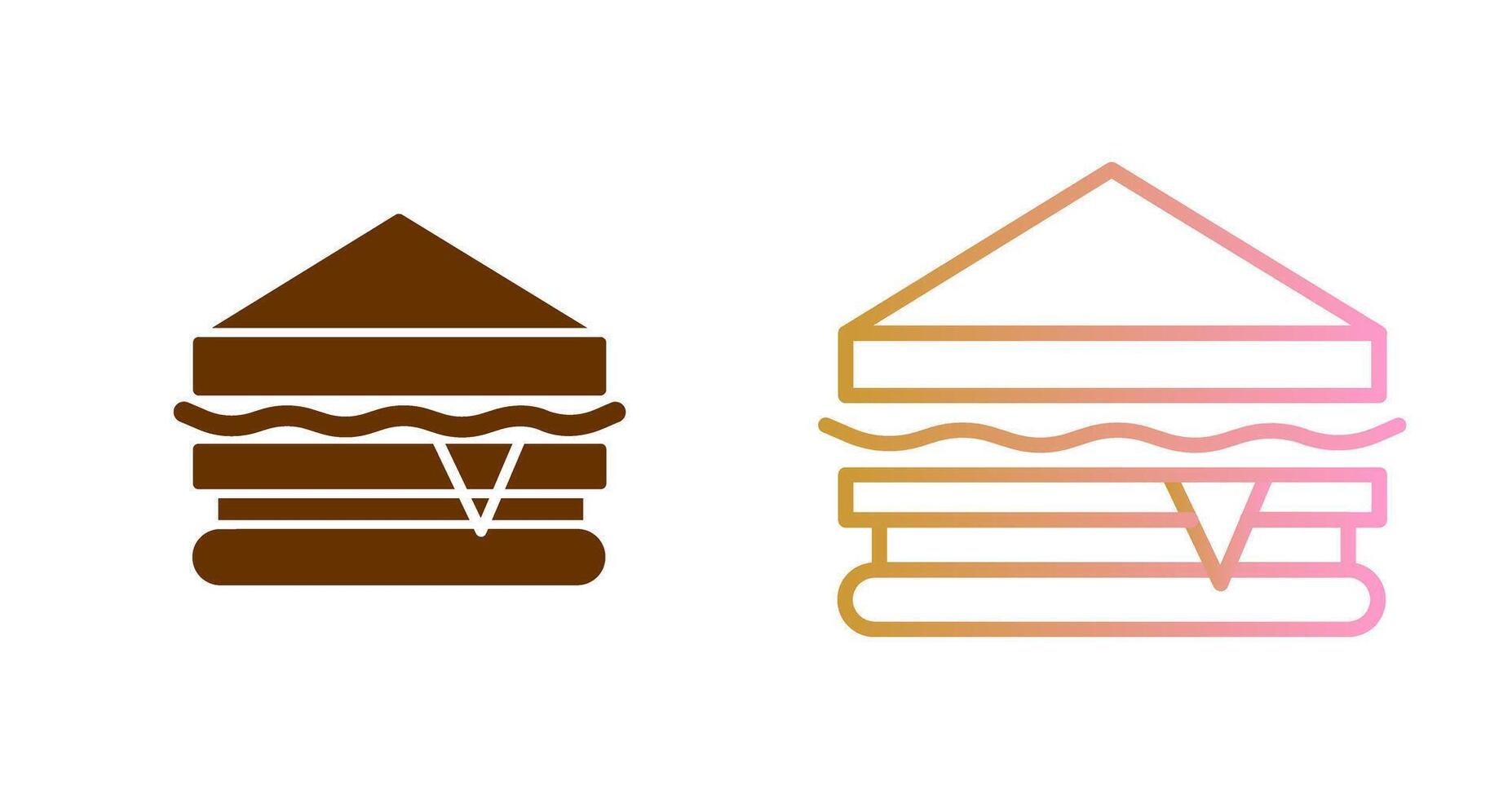 Sandwich Icon Design vector