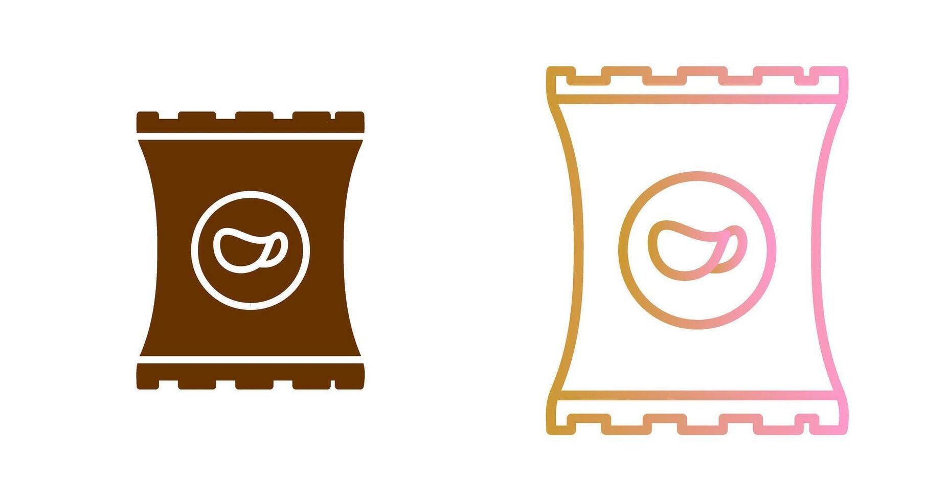 Chips Icon Design vector