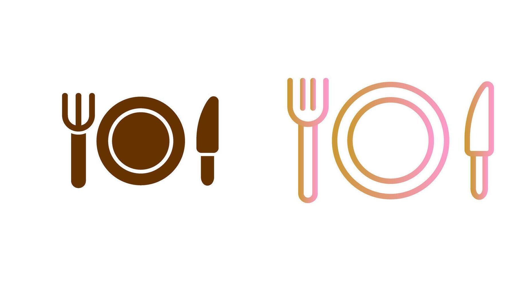Food Icon Design vector