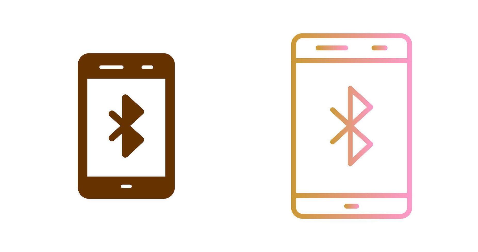 Bluetooth Icon Design vector