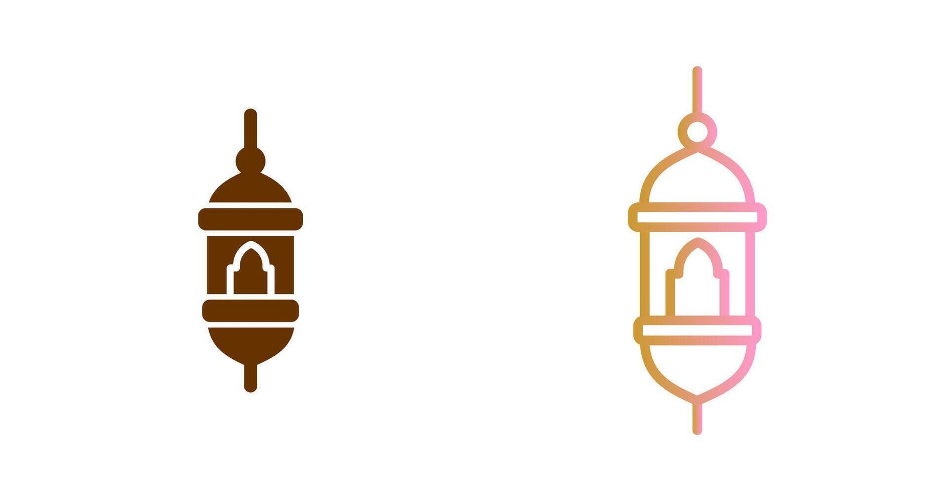 Magical Lamp Icon Design vector