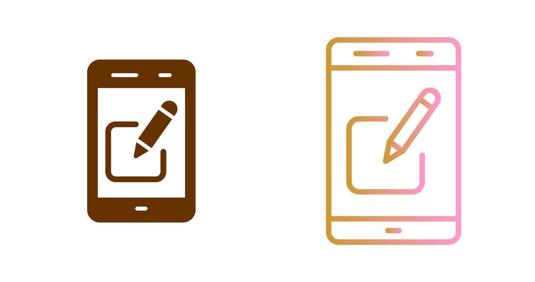 Edit Icon Design vector