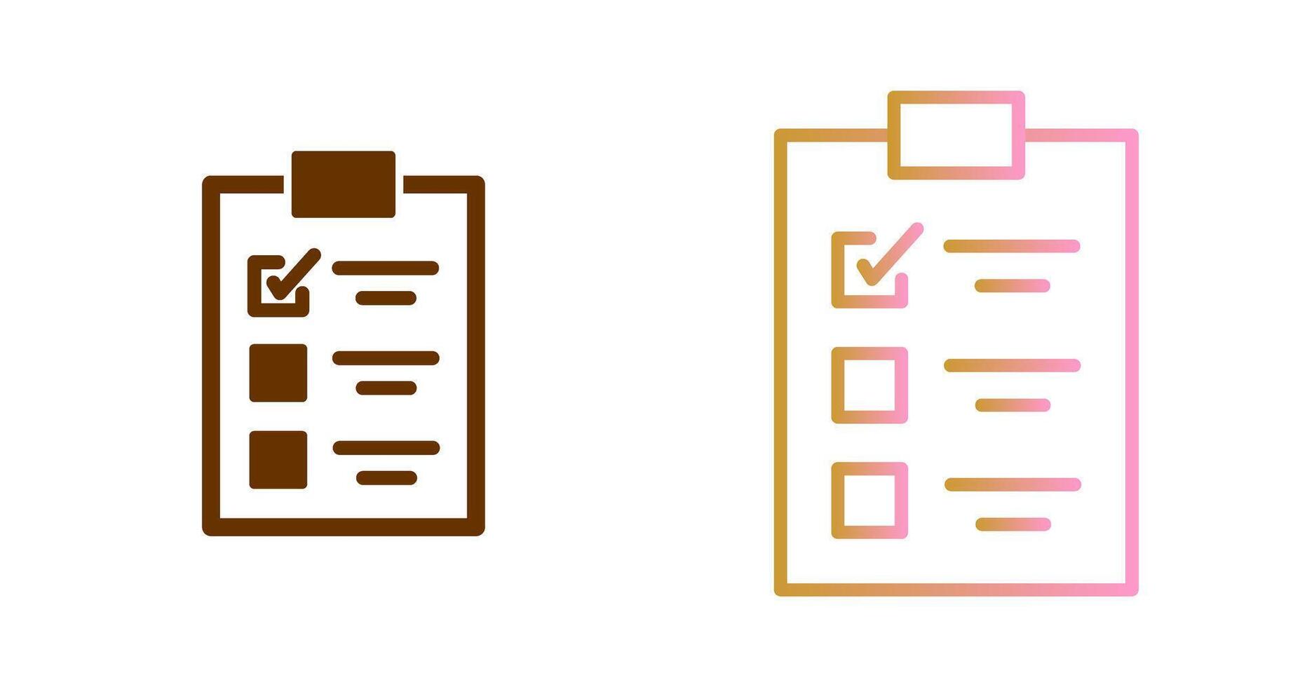 To Do List Icon Design vector