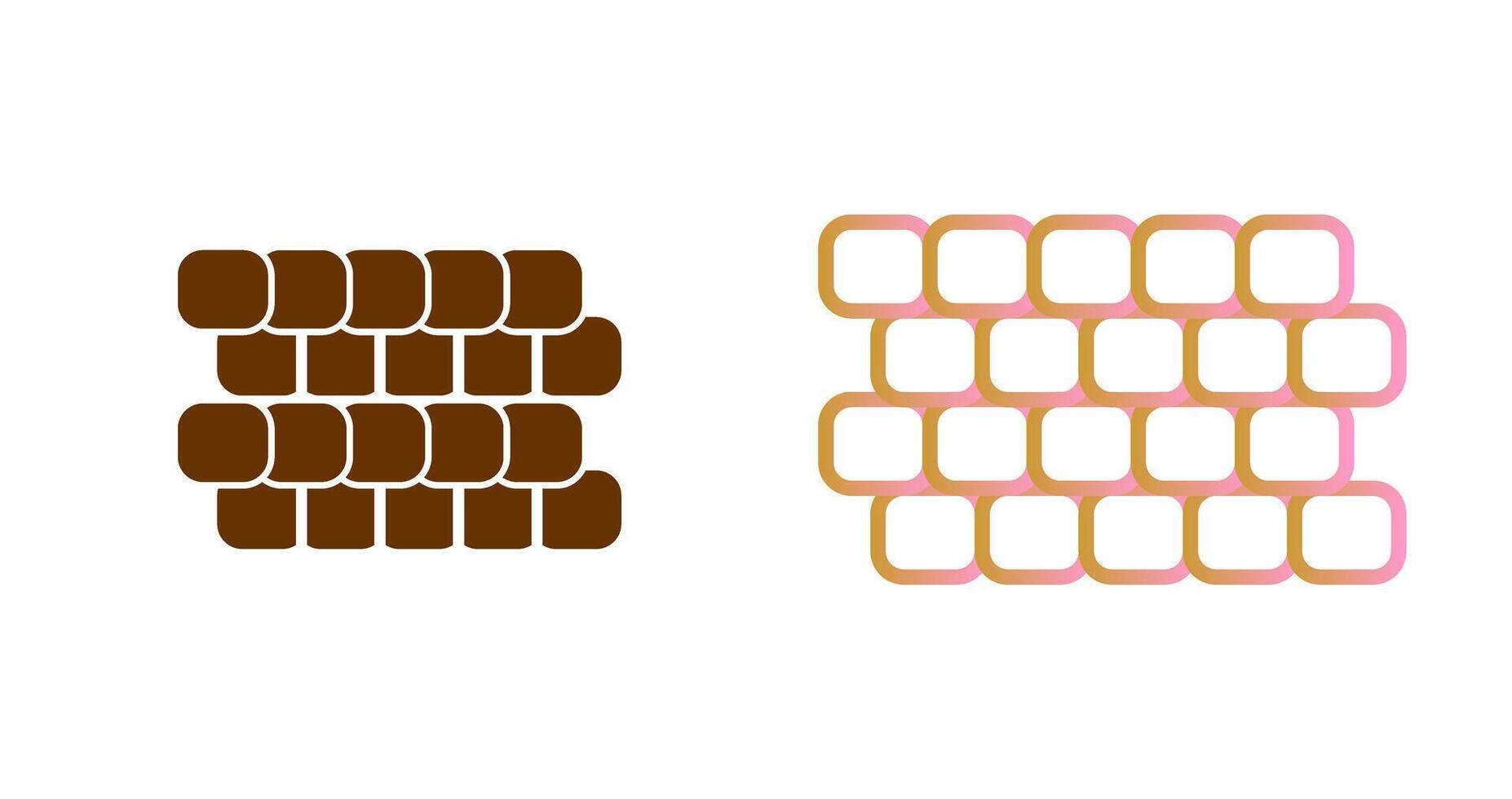 Wall Icon Design vector