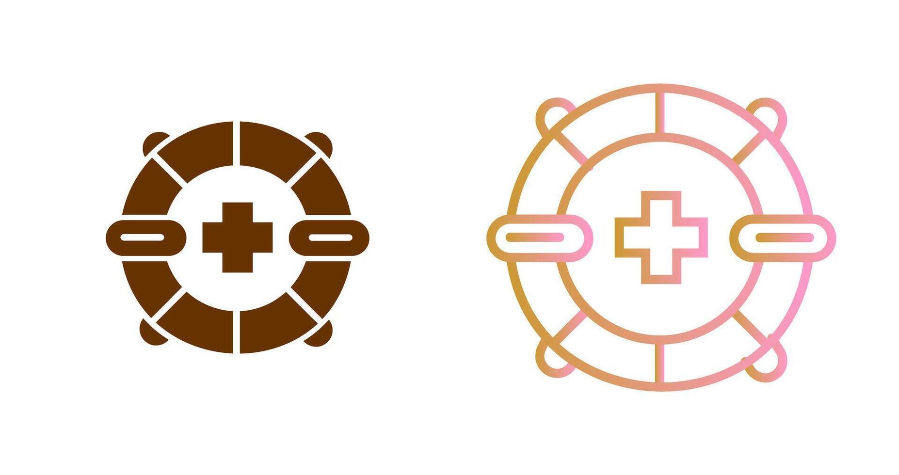 Life Guards Icon Design vector