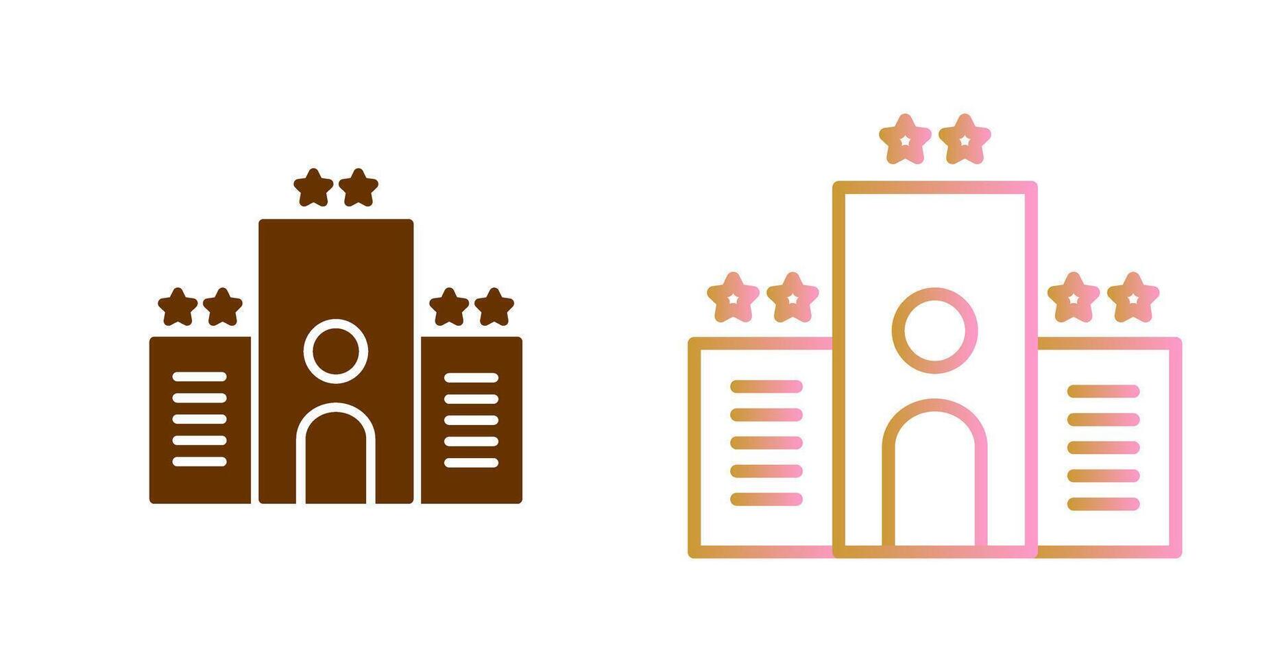 Hotel Icon Design vector