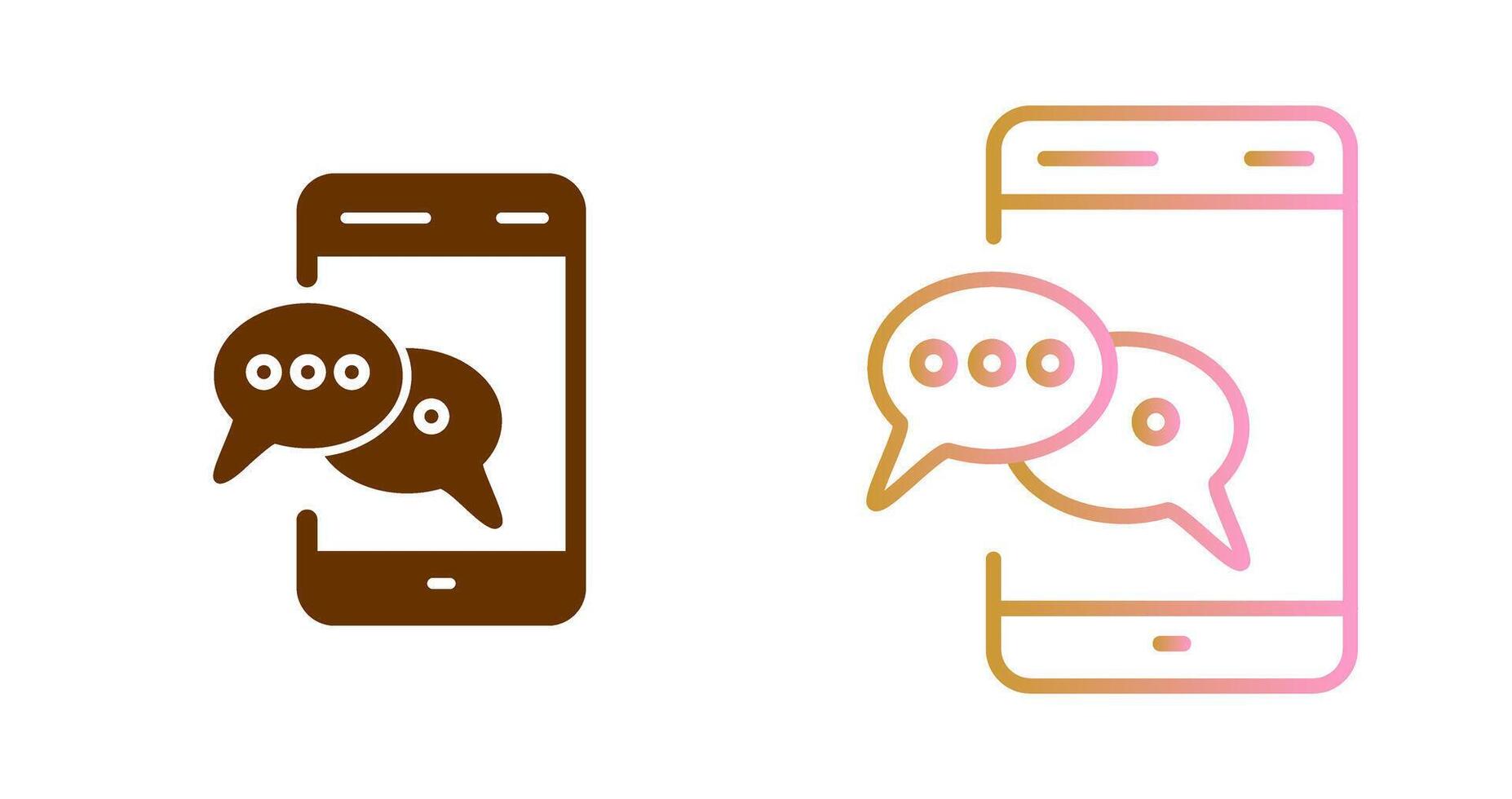 Chat Icon Design vector