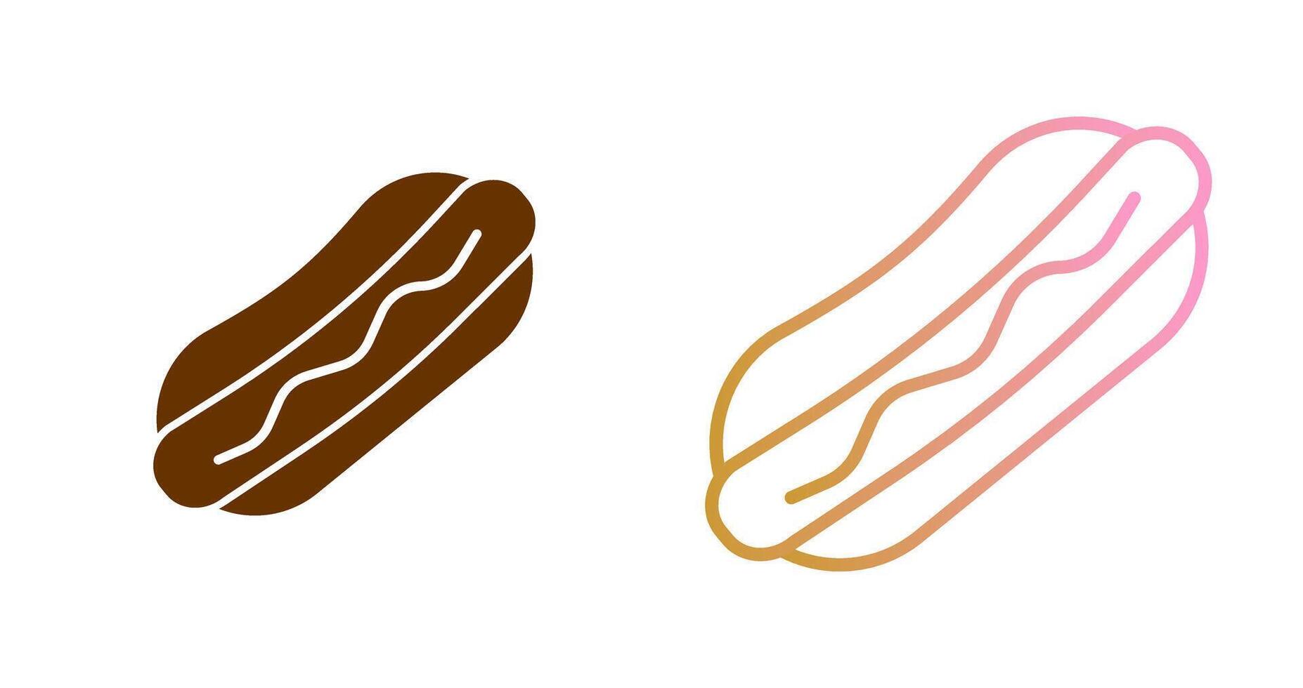 Hotdog Icon Design vector