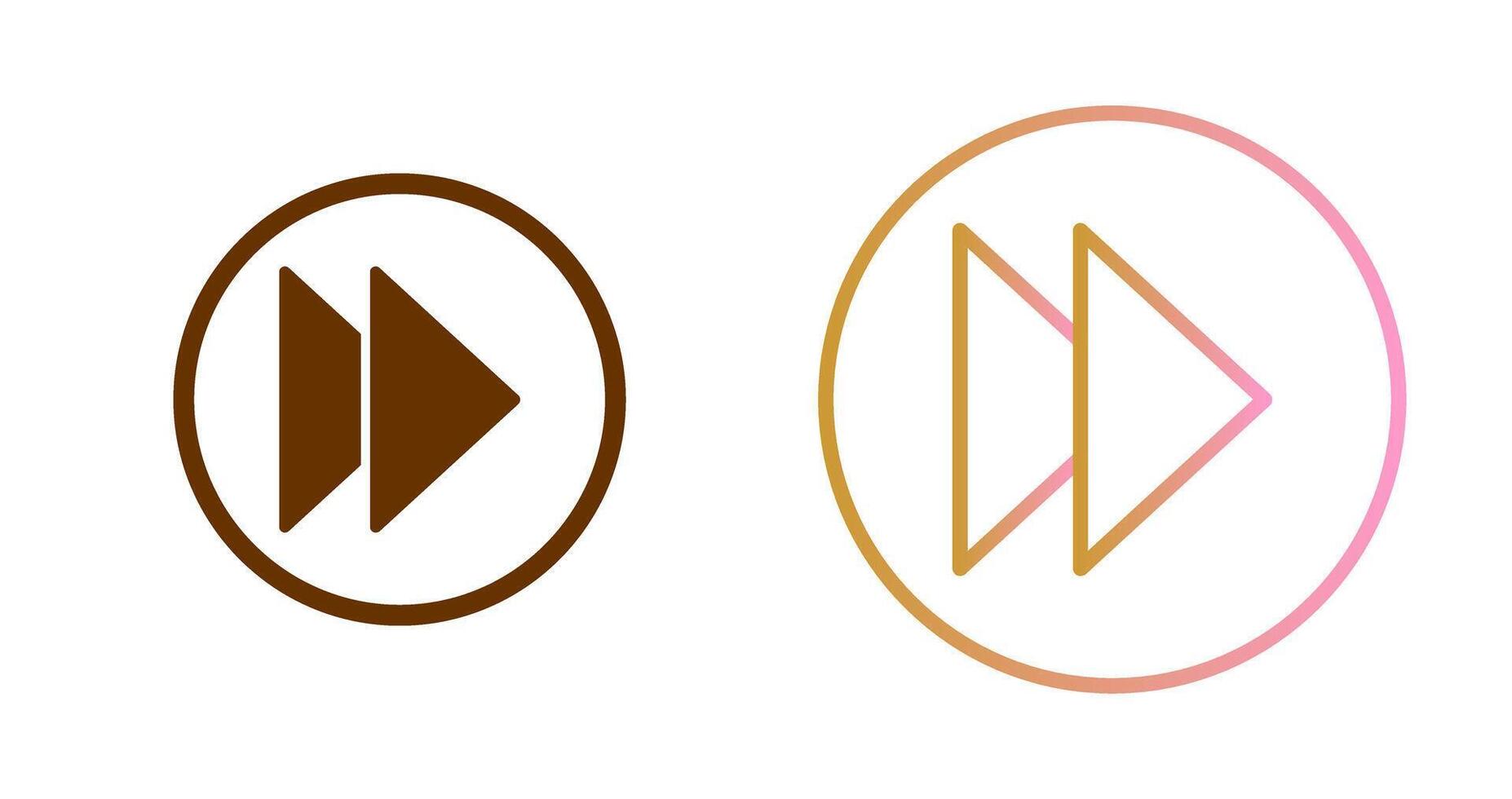 Next Icon Design vector