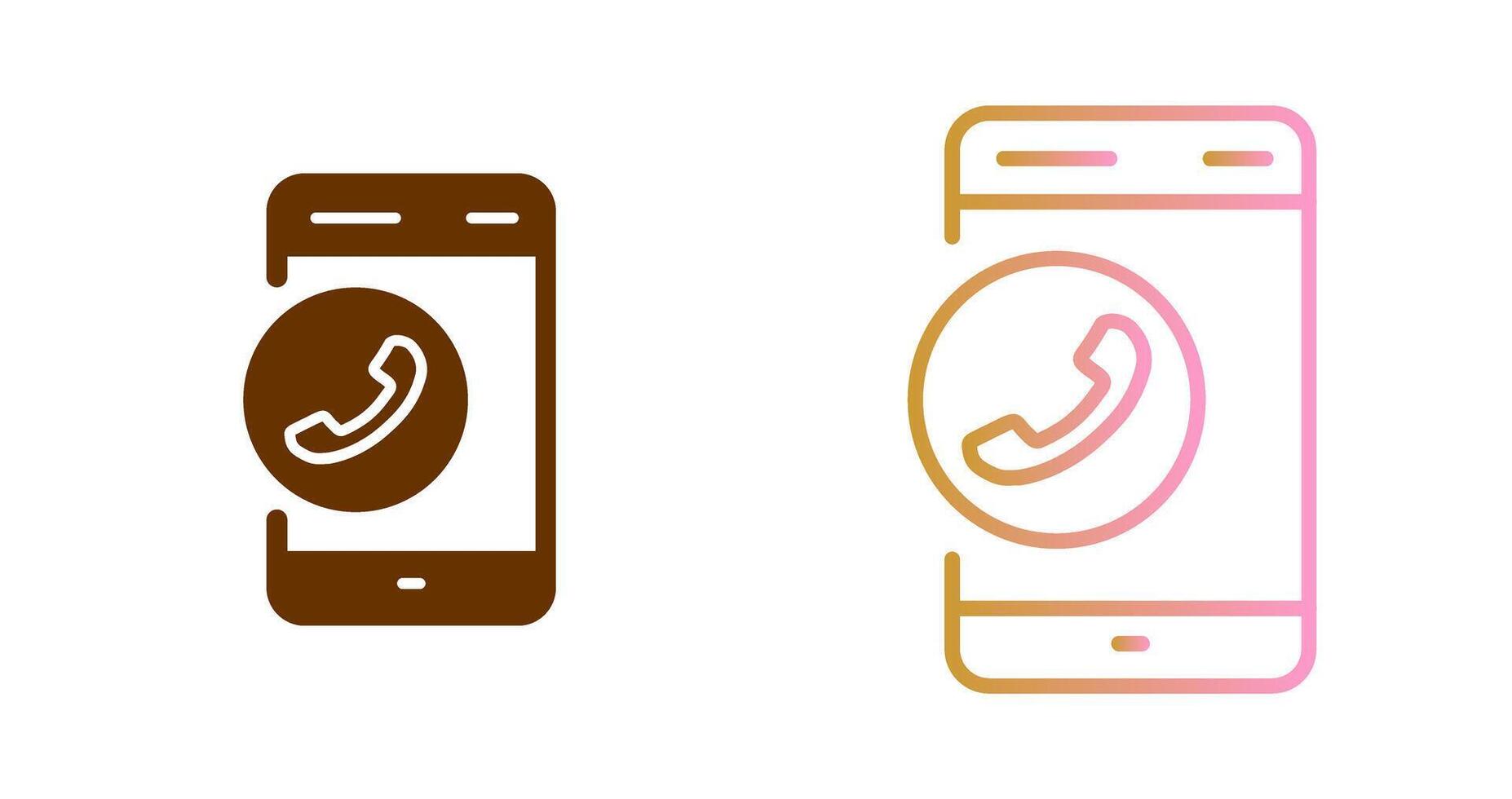 Calling Icon Design vector