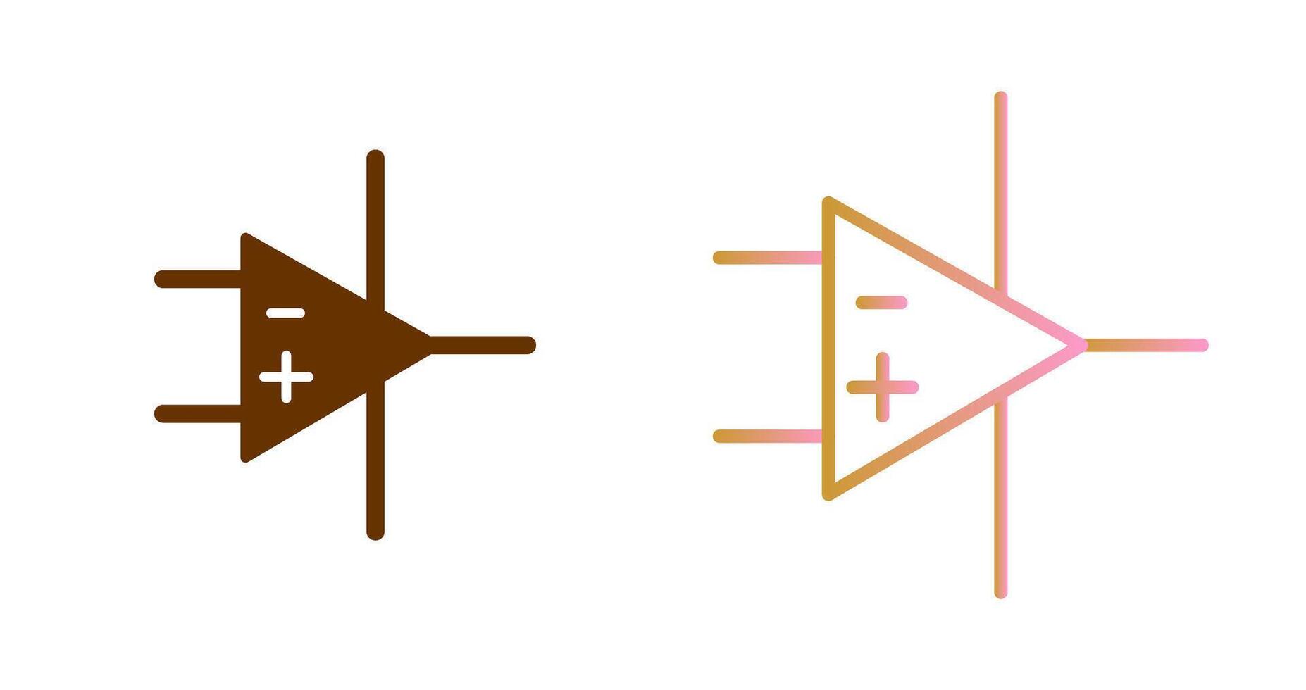 Amplifier Icon Design vector