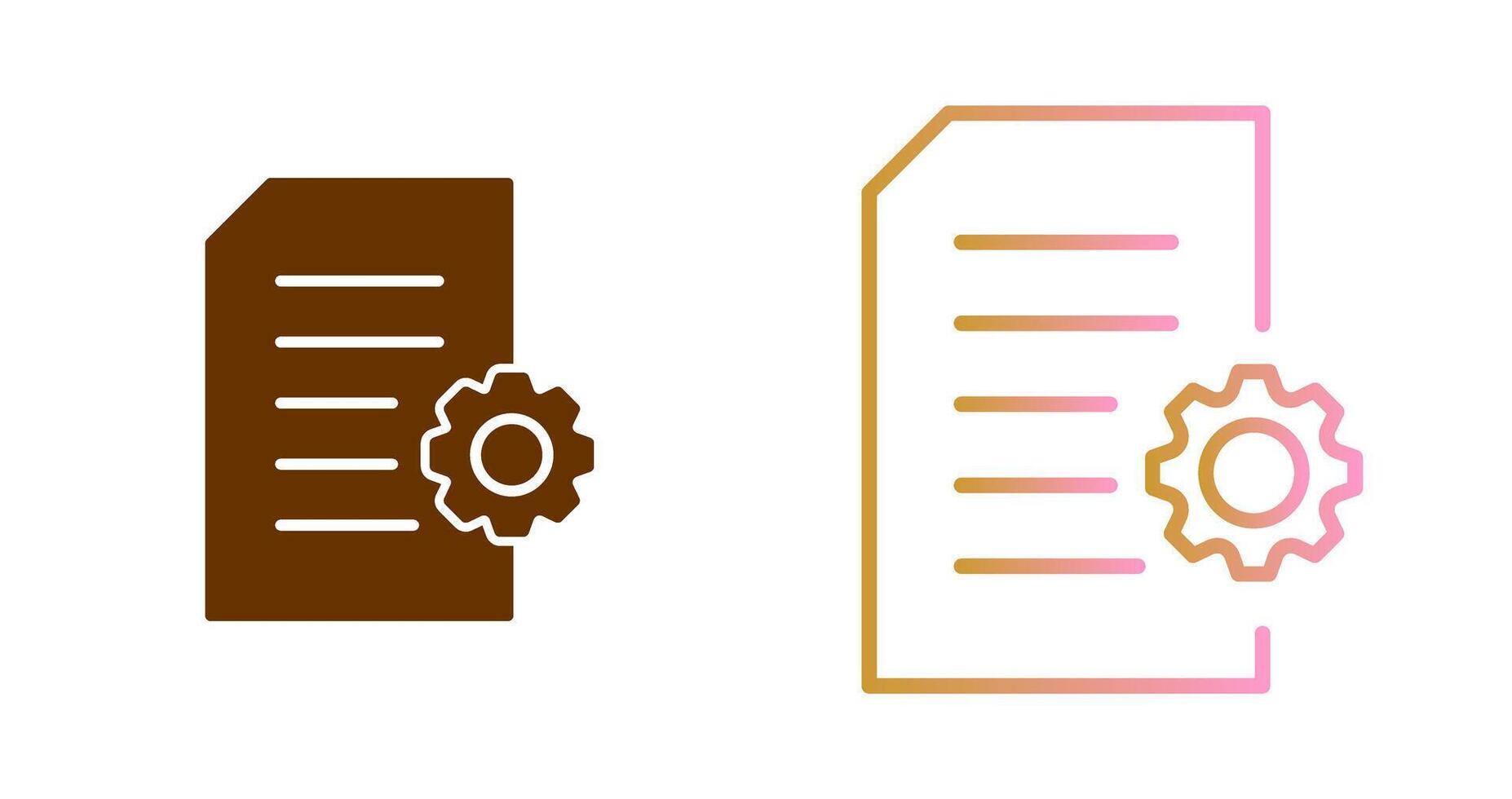 Setting Icon Design vector