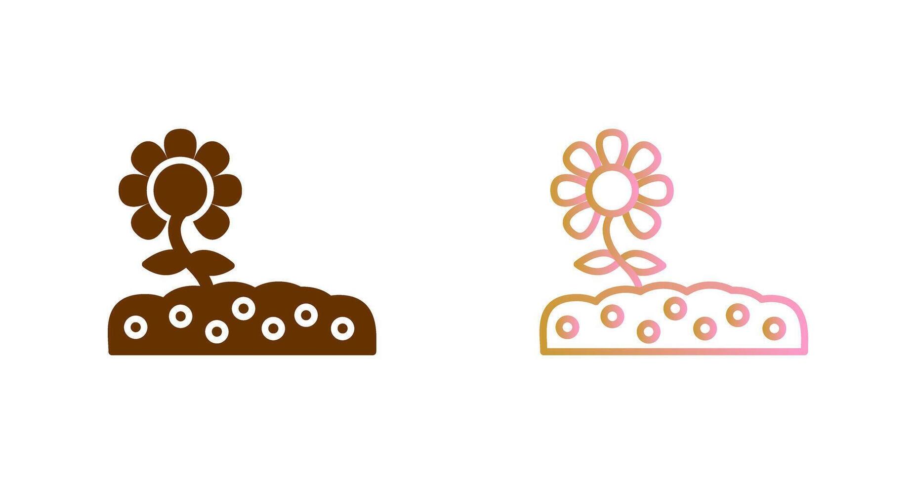 Growing Plant Icon Design vector