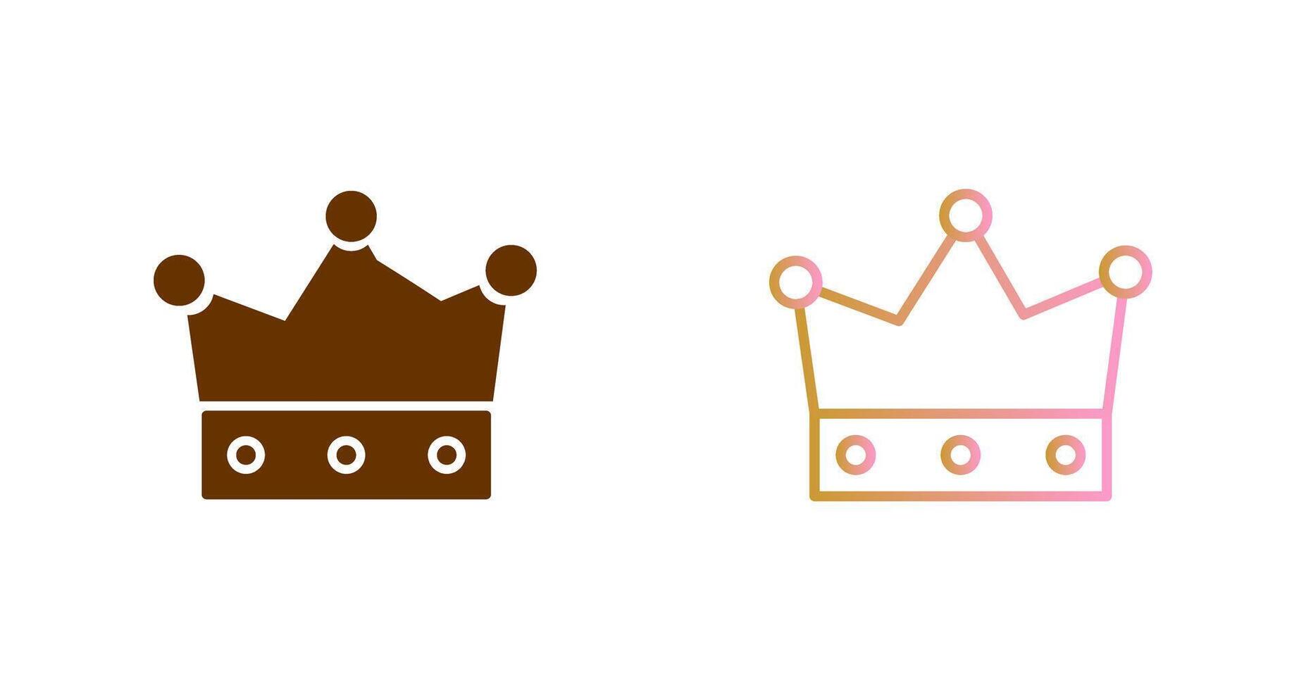 King Crown Icon Design vector