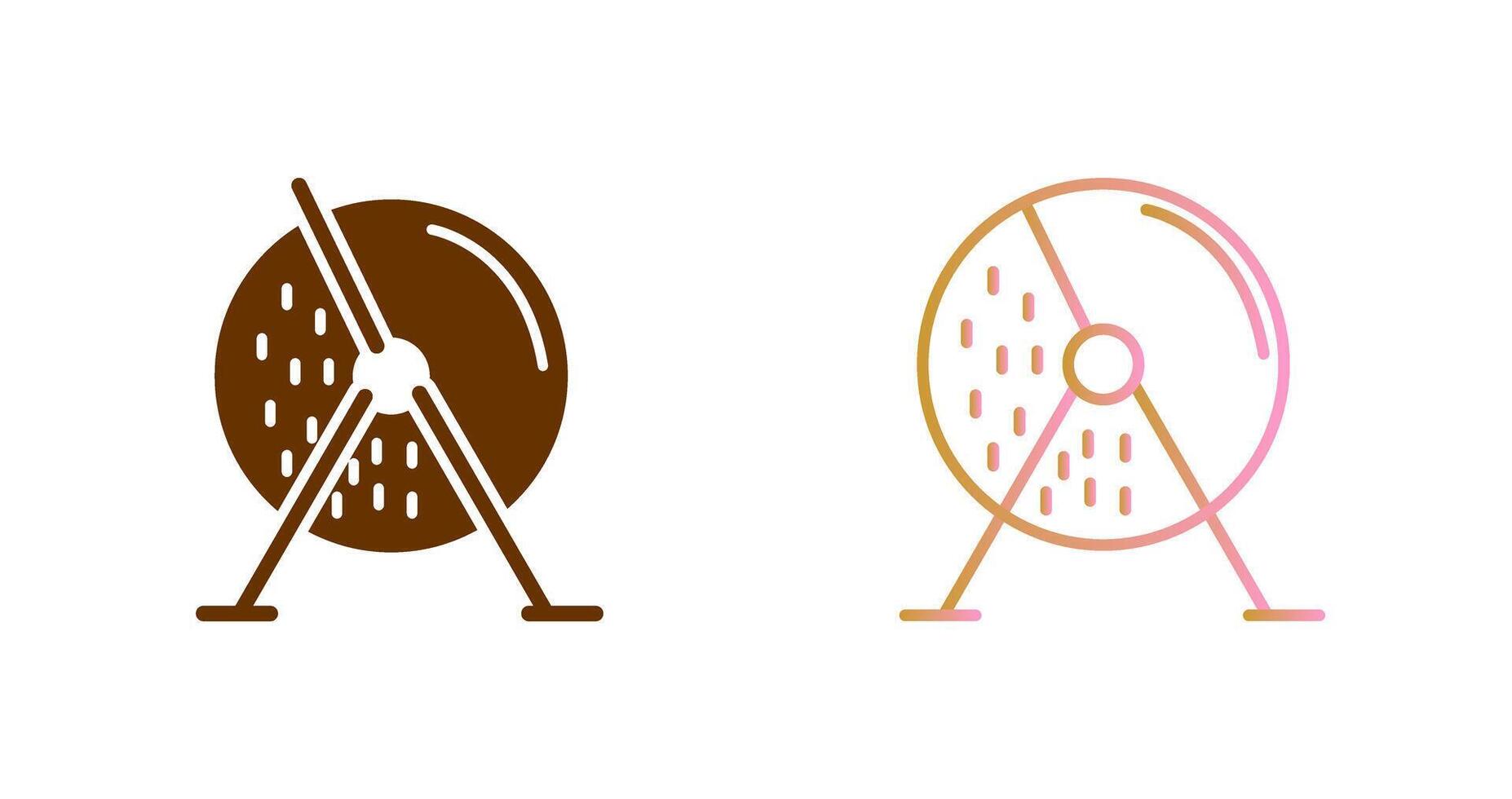 Lottery Machine Icon Design vector