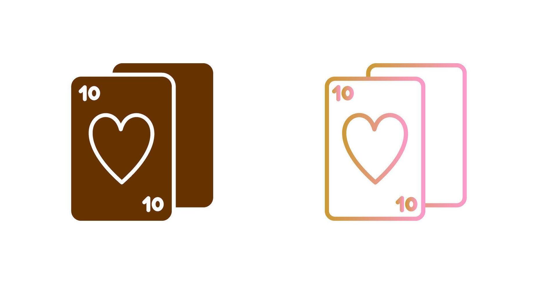 Deck of Cards Icon Design vector