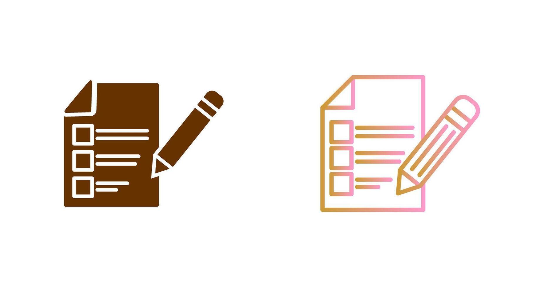Test Icon Design vector