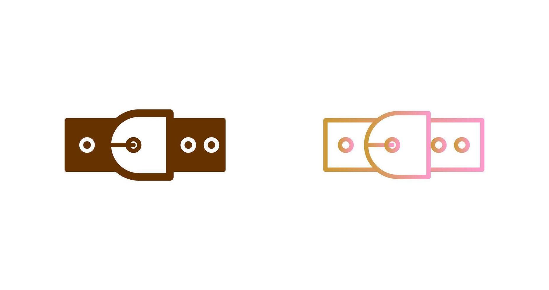 Belt Icon Design vector