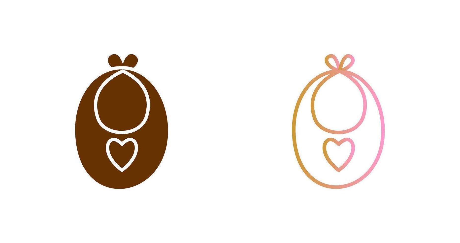 Bib Icon Design vector